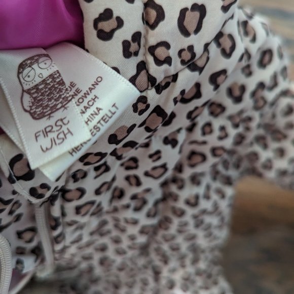 Leopard Print Snowsuit 6-12 months - Picture 5 of 7